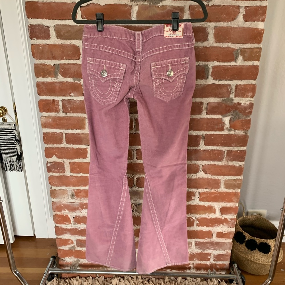 True Religion JOEY Big T pink cord 26
